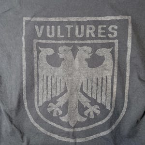 Kanye West Yeezy Vultures Album Promo Schwarz Größe 1 Kurzarm Boxy Fit Bild 7