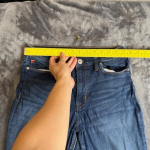 Hudson Women's Jeans Blair Super Skinny Size 31 Denim Regular Wash Five Pocket image 3