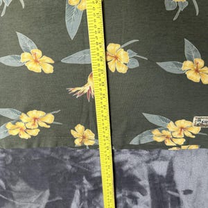 Tommy Bahama Polo Shirt Floral All Over Print Short Sleeve Size Large image 3