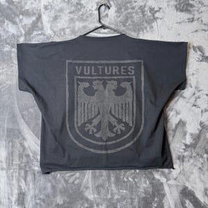 Kanye West Yeezy Vultures Album Promo Schwarz Größe 1 Kurzarm Boxy Fit Bild 6