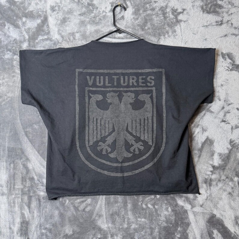 Kanye West Yeezy Vultures Album Promo Schwarz Größe 1 Kurzarm Boxy Fit Bild 6