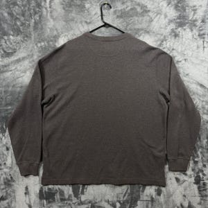Koszulka termiczna Filson Waffle Knit męska XXL, szara, z długim rękawem i okrągłym dekoltem zdjęcie 6