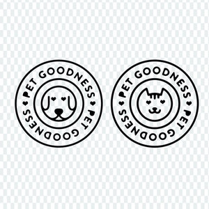 La vie est belle SVG avec chien et chat, mignon, animaux de compagnie, manuscrit, sticker, personnalisé, logo pour animal de compagnie impression carte postale vêtements pour chien Jpg Png Svg Dxf, clipart