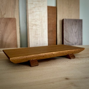 Handcrafted Wood Bathroom Tray - Wood Riser - MADE TO ORDER - Etsy