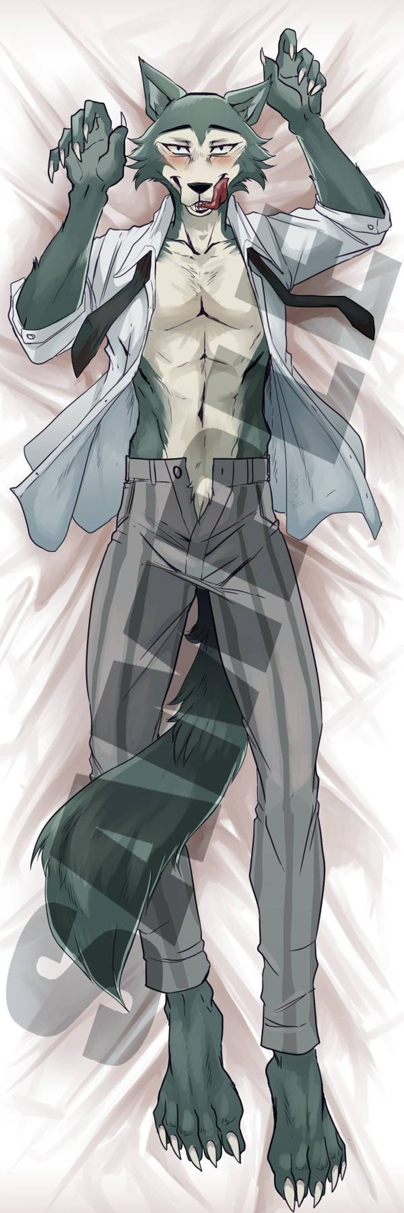 Legosi Beastars Furry Dakimakura Bodypillow Etsy Schweiz