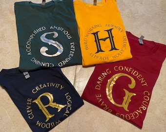 Harry potter house shirts Clearance