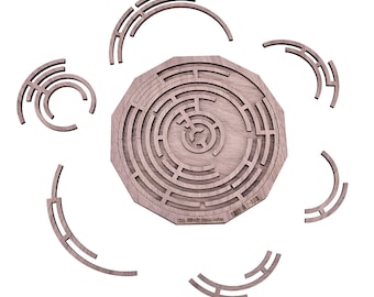 Jigsaw Puzzle Difficult puzzle Clear Impossible Wooden , Premium Materials,Ideal Gifts for Kids, Family Games, Kids classical Mosquito coil