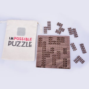 Wooden Jigsaw Puzzle for Adults Colorful Unique Round  for Teens Kids Family Games - Challenging Educational Puzzle Geometric lines Puzzle