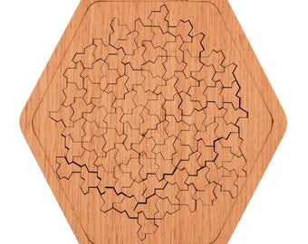 Premium Holzpuzzle, fördert Kreativität und Problemlösungsfähigkeiten, handgefertigt, klassisches Design, fördert logisches Denken und Gedächtnis
