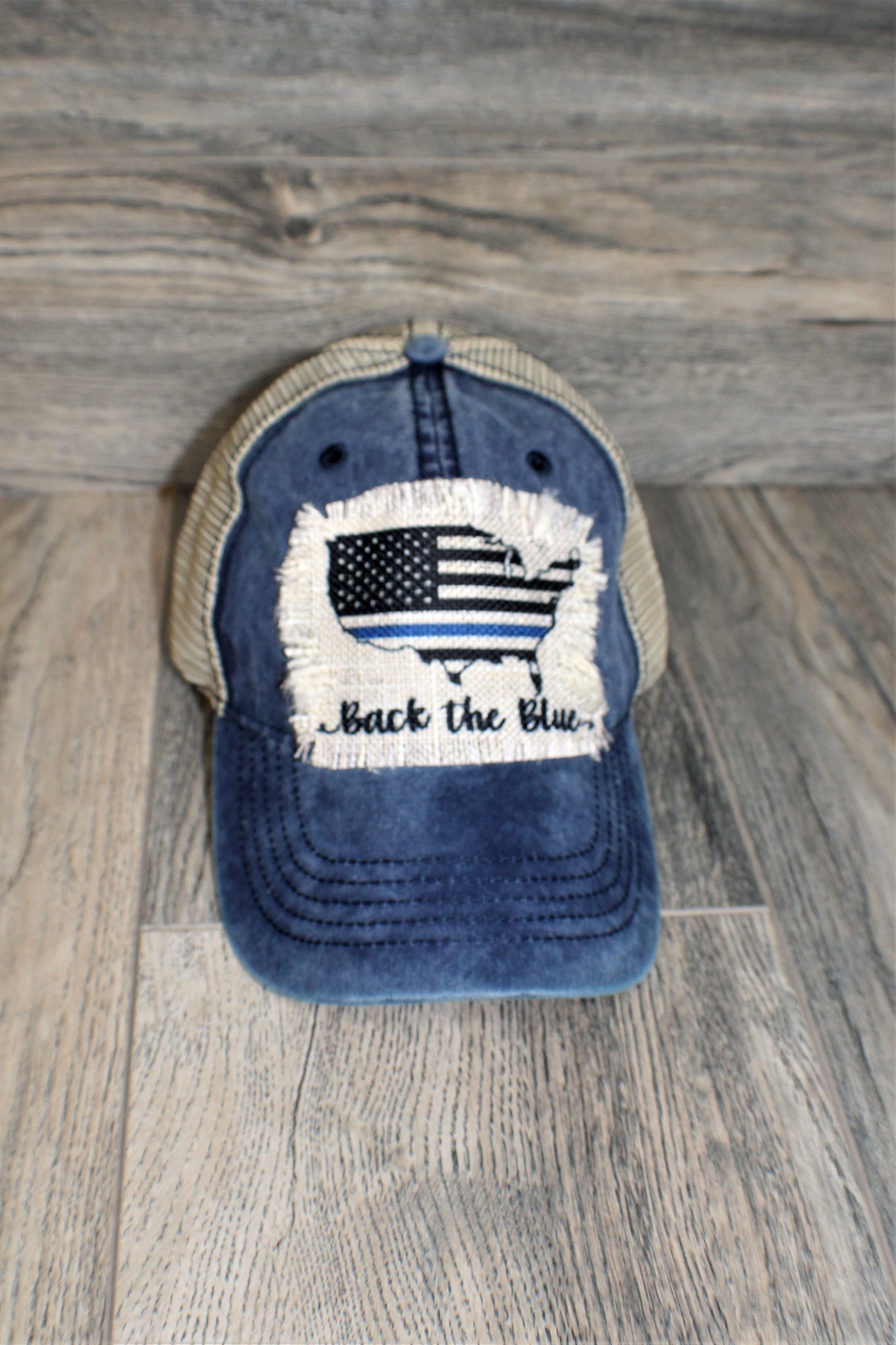 Back The Blue / Thin Blue Line / Support The Police / Cap / Baseball Cap / Hat