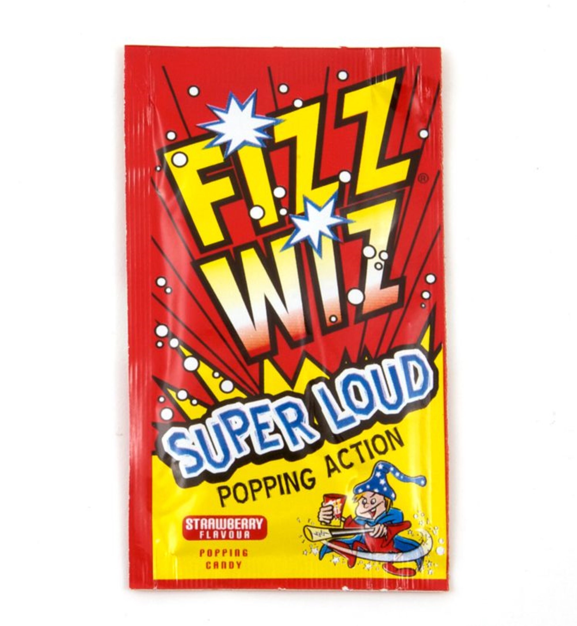 Fizz Wiz STRAWBERRY POPPING Candy VEGETARIAN Retro Sweets Etsy