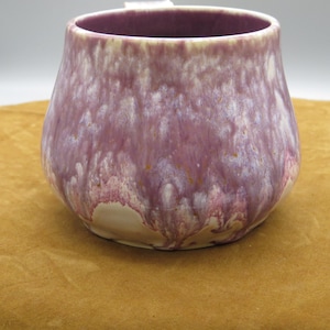 14 oz purple coffee mug