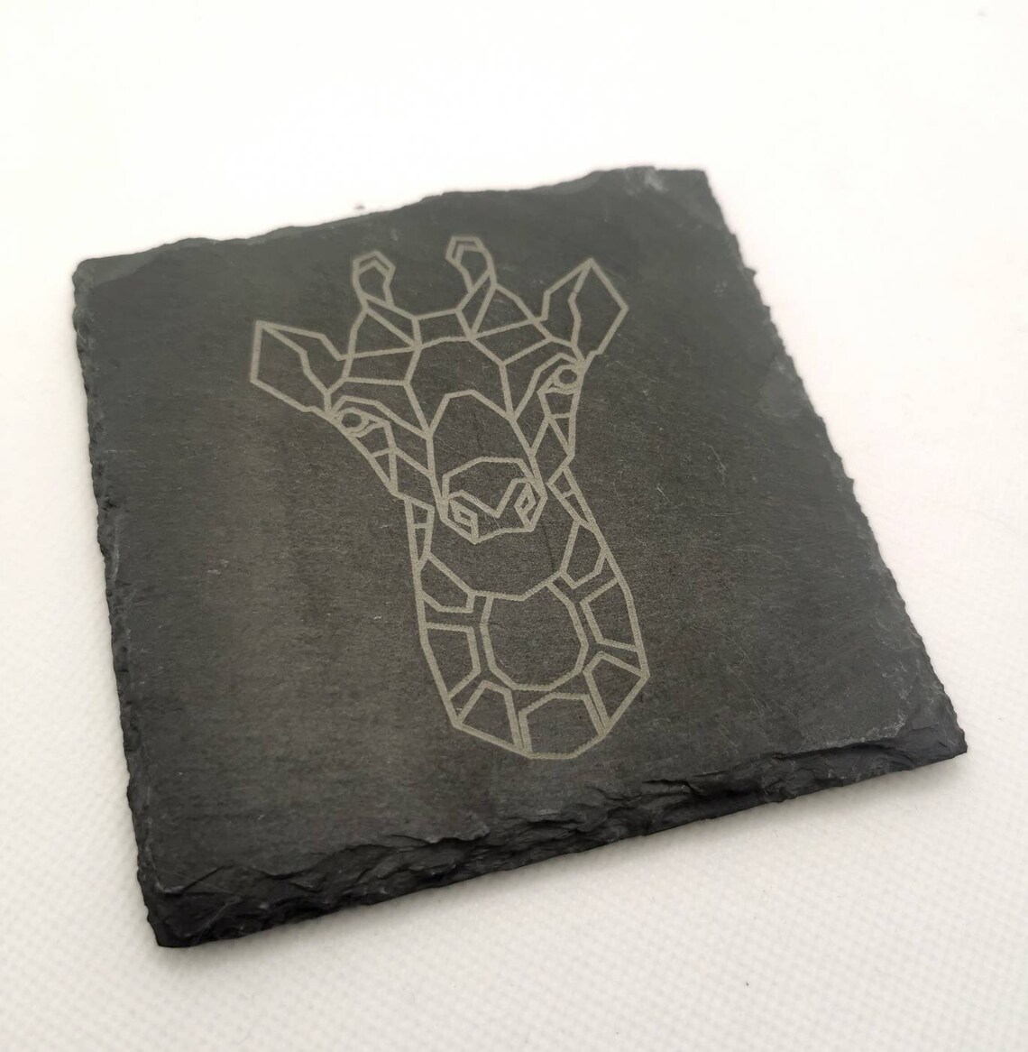 Slate coasters Engraved personalised Slate coaster set of 4. Etsy