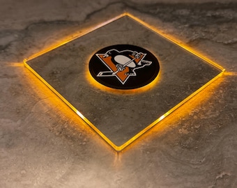 Penguins LED Coaster
