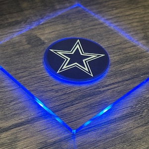 Cowboys LED Coaster