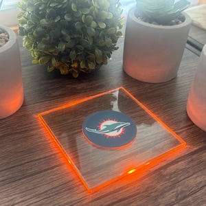 Dolphins LED Coaster