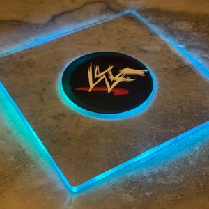WWF Attitude LED Coaster