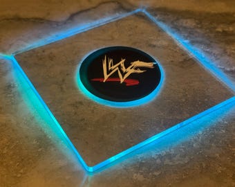 WWF Attitude LED Coaster