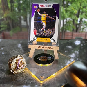 2020 La Lakers LeBron James World Championship Replica Ring in Box