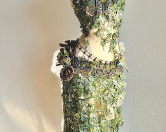 Mermaid Lucia Emerald Forest Reverie Empress Dress Ensemble Costume Patent-Protected