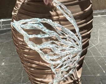 3D Printed Resin Butterfly Handbag Evening Clutch Bag Cosplay Costume Patent-Protected