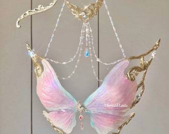 Butterfly Waltz Resin Porcelain Mermaid Corset Bra Top Cosplay Costume Patent-Protected
