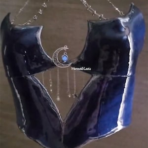 Night Elf Resin Mermaid Corset Bra Top Cosplay Costume Patent-Protected