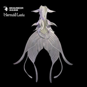 Custom Mermaid Tail Affordable Ultralight Silicone Tails (Start from 1282 dollar)