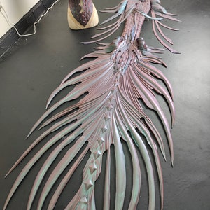 Custom Dragon Silicone Tail Affordable Ultralight Tails