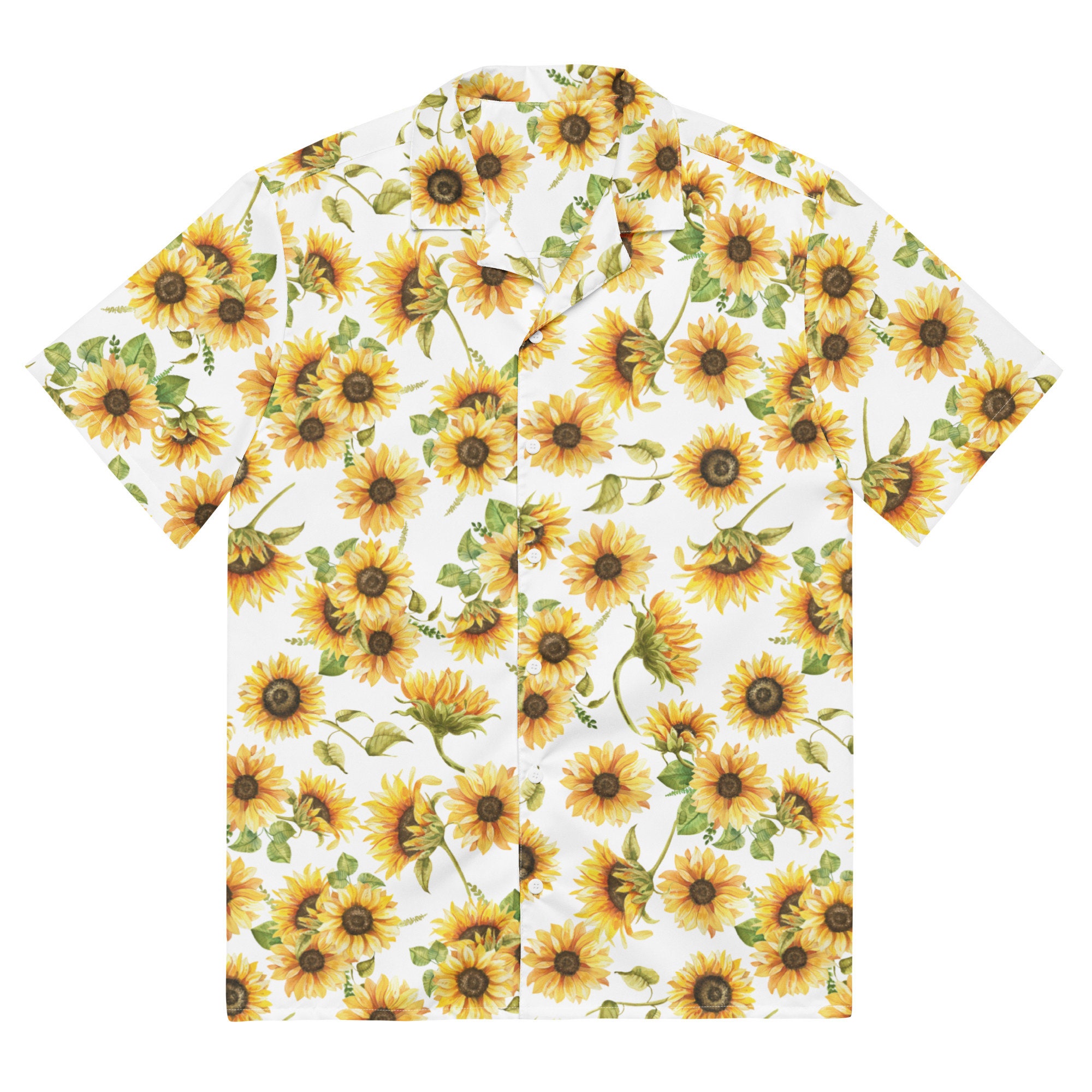 mens sunflower dress shirt Shirt men Sunflower