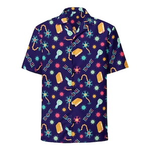 Science Teacher Button Up Shirt