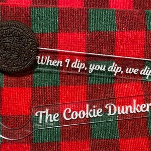 The Cookie Dunker/ Cookie Holder/ Cookie Dipper/ Acrylic Cookie Holder