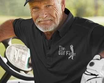 Personalized Father's Day Golf Polo Father's Day Gift For Dad or Grandpa Birthday Gift Golf Dad Gift for Dad Customized Gift for Dad