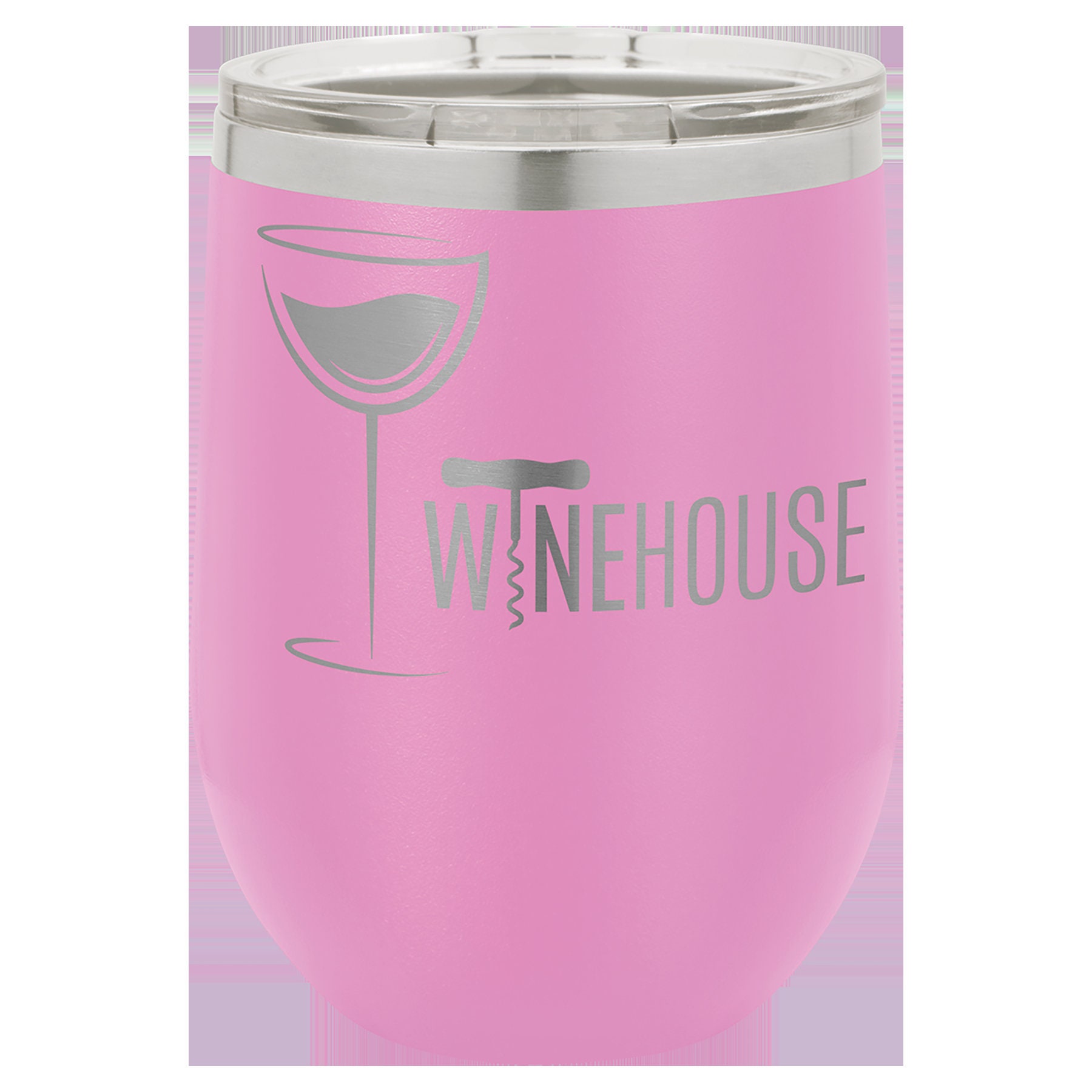 12oz Personalized Wine Tumbler Custom Wine Glasses Insulated Etsy