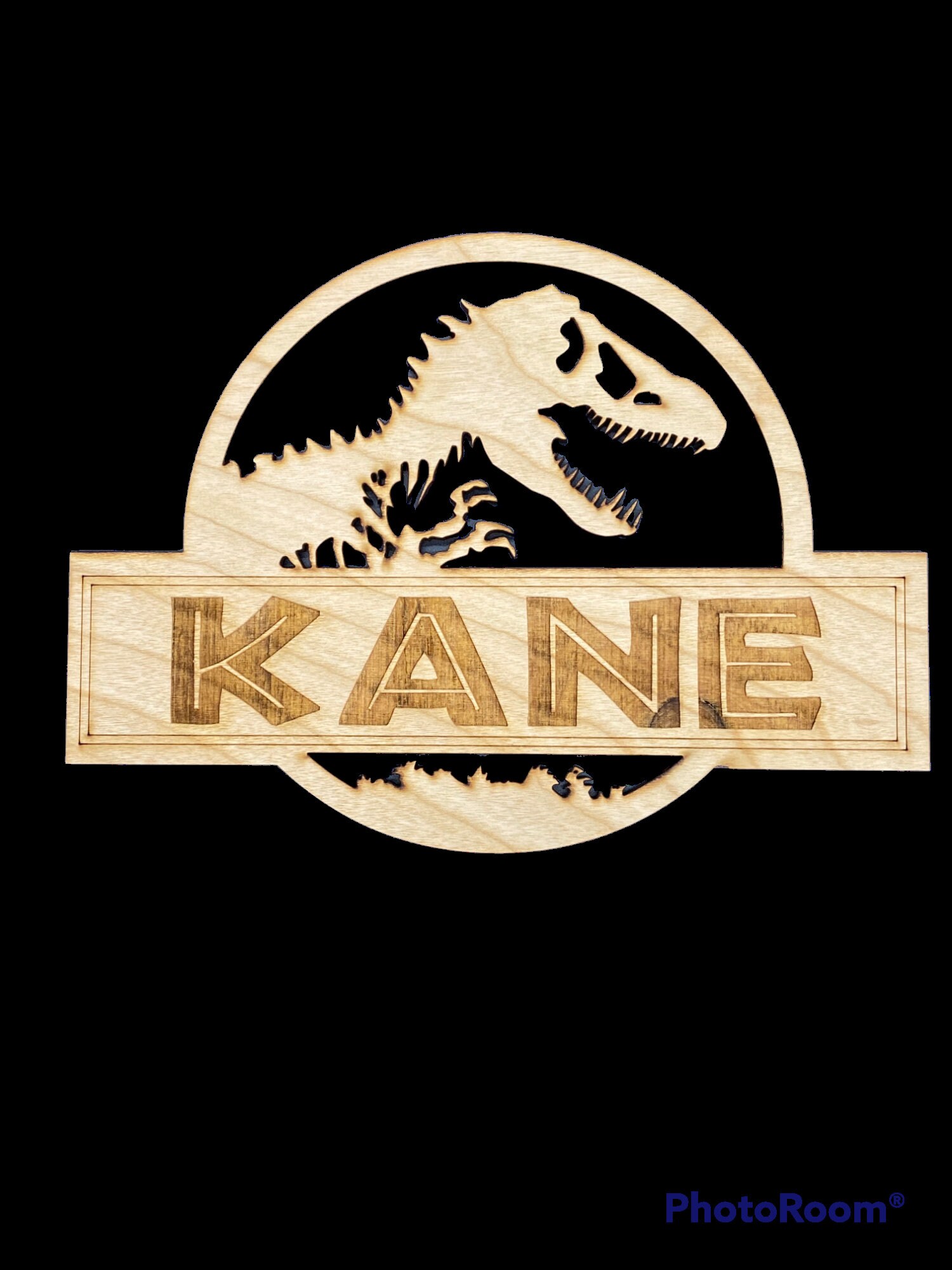 Personalized Dino Sign Jurassic Name Sign for Childs Room Door Sign ...