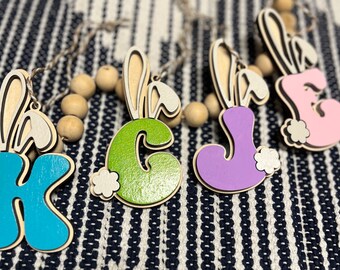 personalized Easter basket tags/ Name tags/ bunny name tags/ Easter decor/ seasonal decor/ Easter basket name