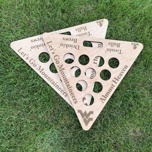 Custom Beer Pong Rack, Personalized Beer Pong Tray, Tailgating, Drinking Game, Party Game