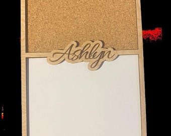 Gepersonaliseerde wandorganizer, modern keukencommandocentrum, prikbord, kurken prikbord, whiteboardkalender, schoolkalender, fotobord