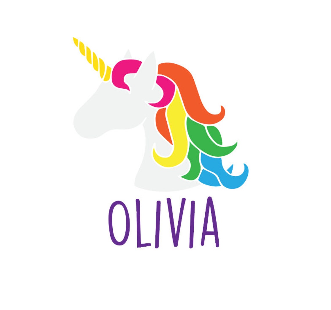 Download Unicorn Head SVG Unicorn SVG Monogram SVG Unicorn | Etsy