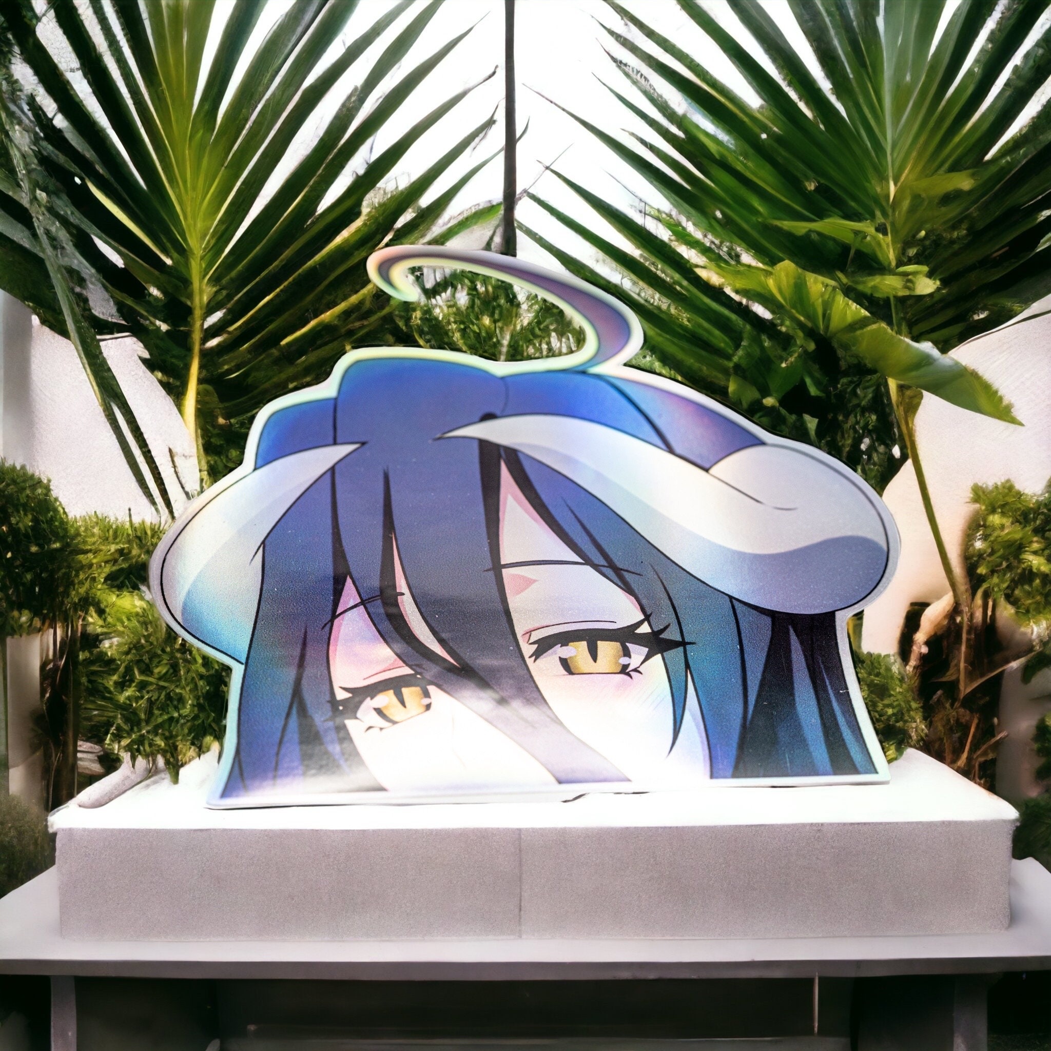 Menhera-chan peeker - Peeking anime girl | Sticker