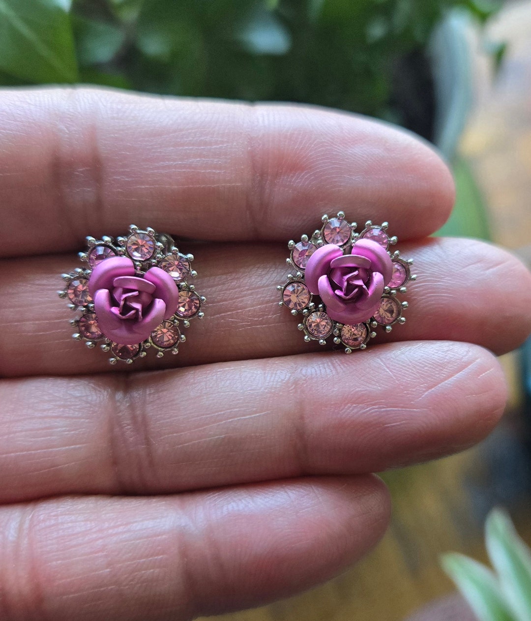 ピアス VINTAGE HOLLYWOOD Rose Pearl Earrings 4BFK504 Glod Vintage Pearl Earings – Friday