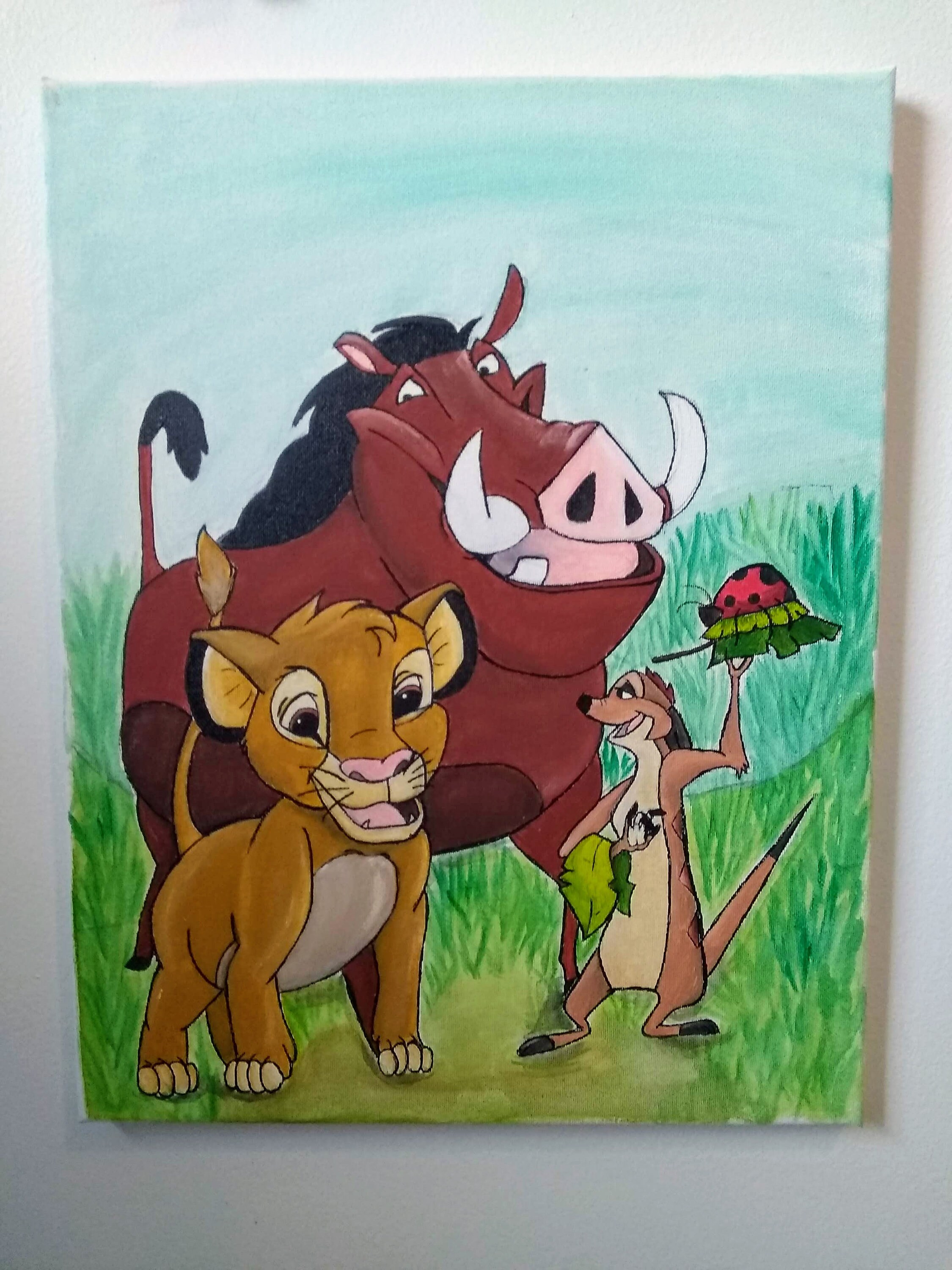 Lion King Canvas Etsy