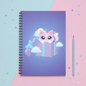 Kawaii Sketchbook: Cute anime girl blank drawing pad, manga artist  notebook, doodle journal