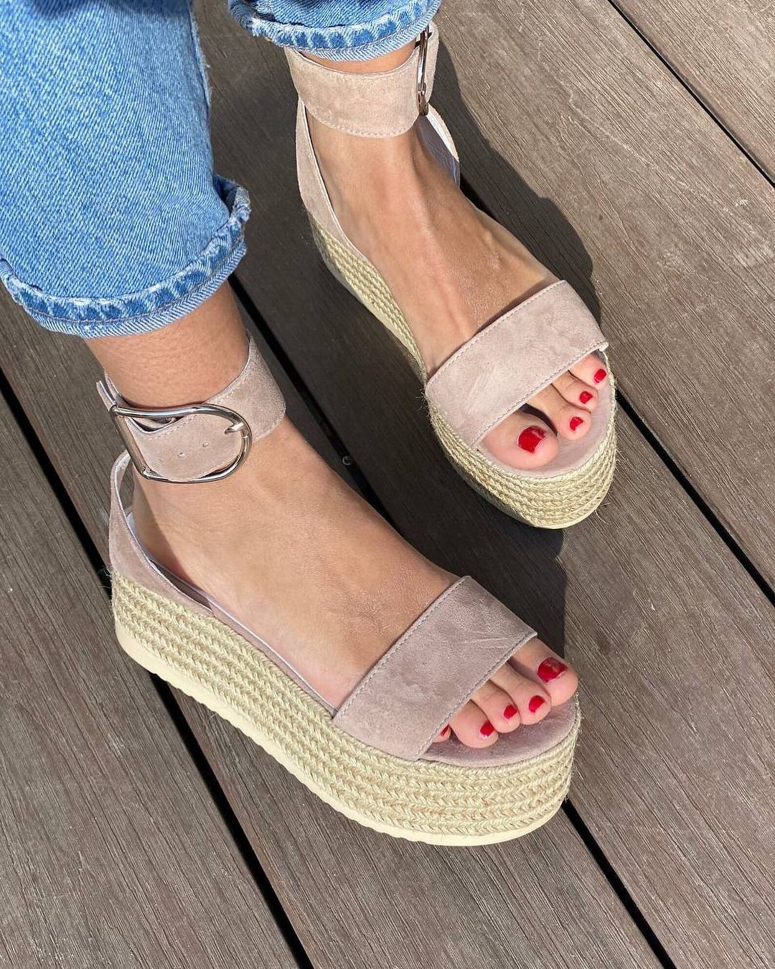 Women espadrilles Platform Sandals Leather sandals Etsy