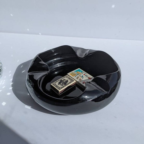 Viking Glass Ashtray Etsy