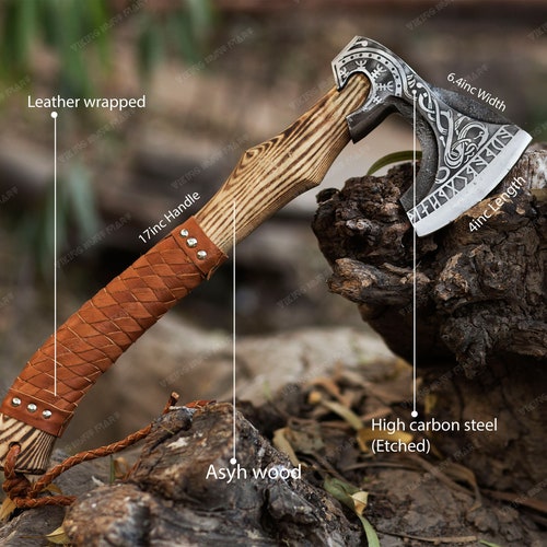 Barbarian shops Axe Custom Hand Made Viking Stylish Axe | Best Anniversary Gift for Him