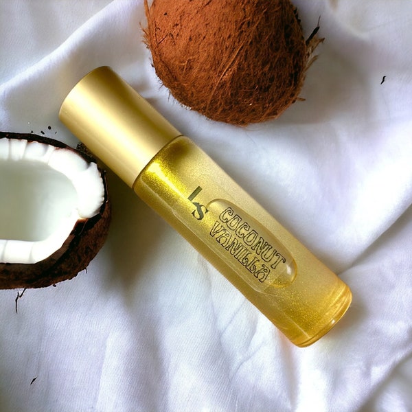 Coconut Vanilla Scented Roll On Perfume | 15ml