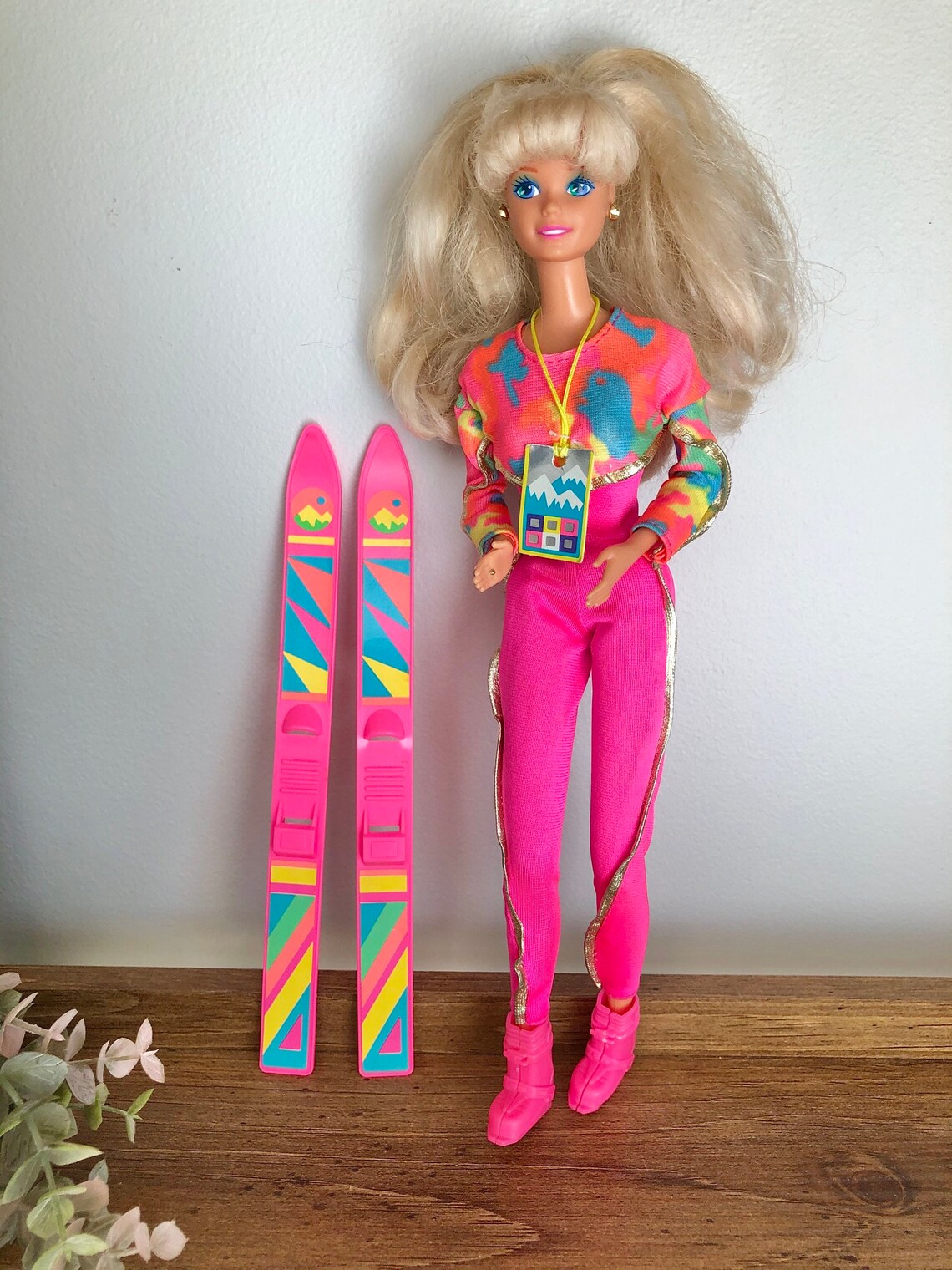 1990's Barbie Doll SkiBarbieWinterSportsMattelSki Etsy