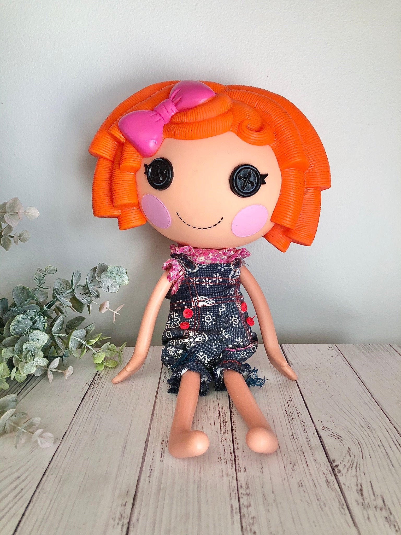lalaloopsy pink and orange hair