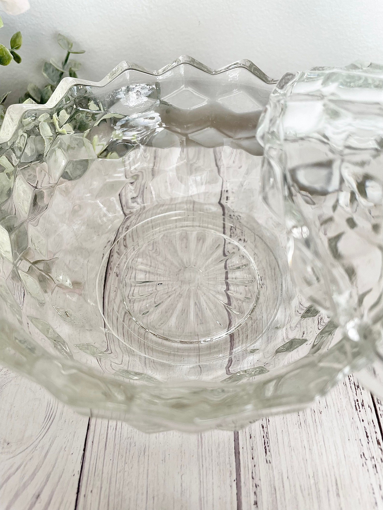 Beautiful CutGlass Candy Bowl with LidCrystalLidded Etsy
